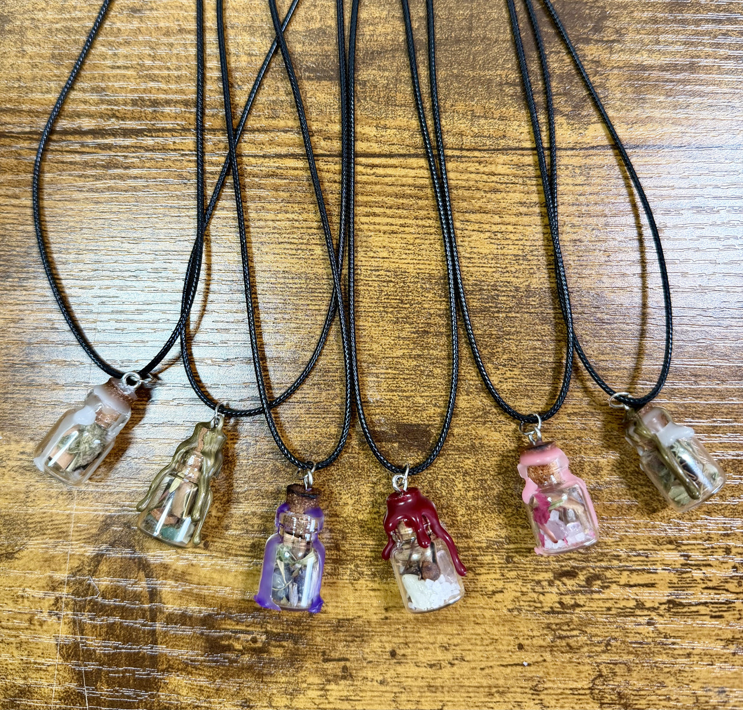 Spell/Intention Jar Necklace