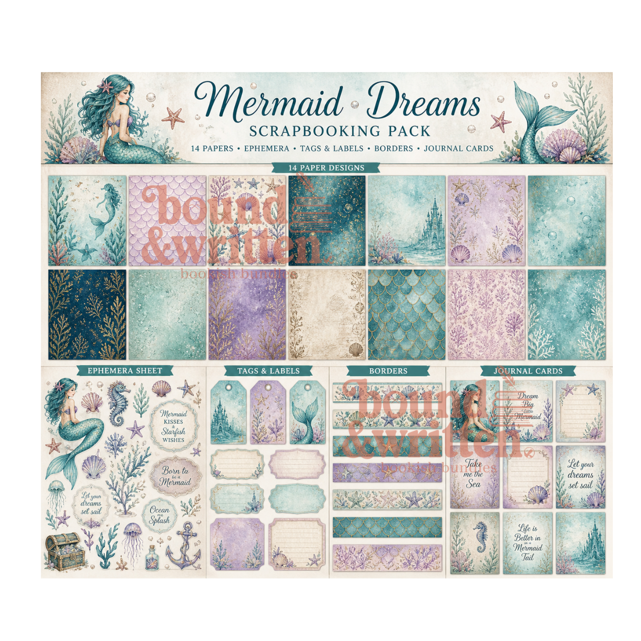 Mermaid Dreams Paper Pack