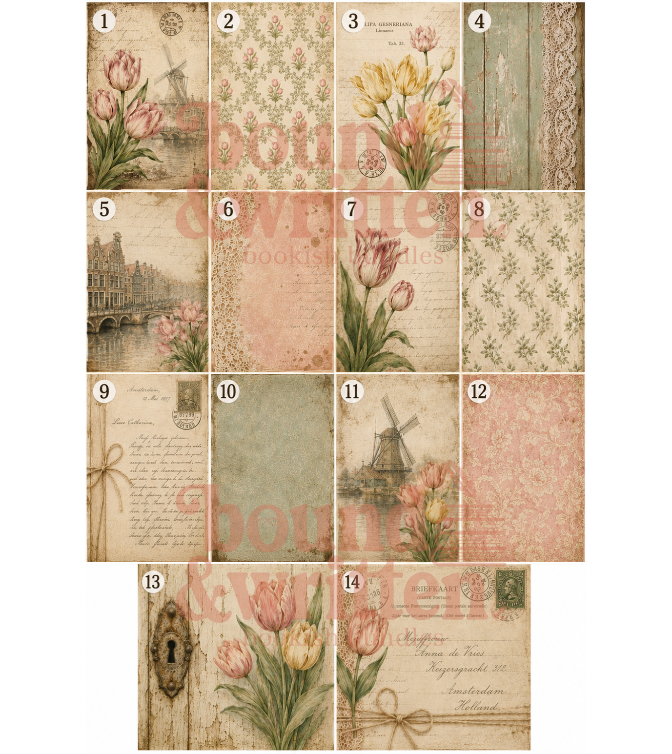 Amsterdam Attic Themed Paper Pack