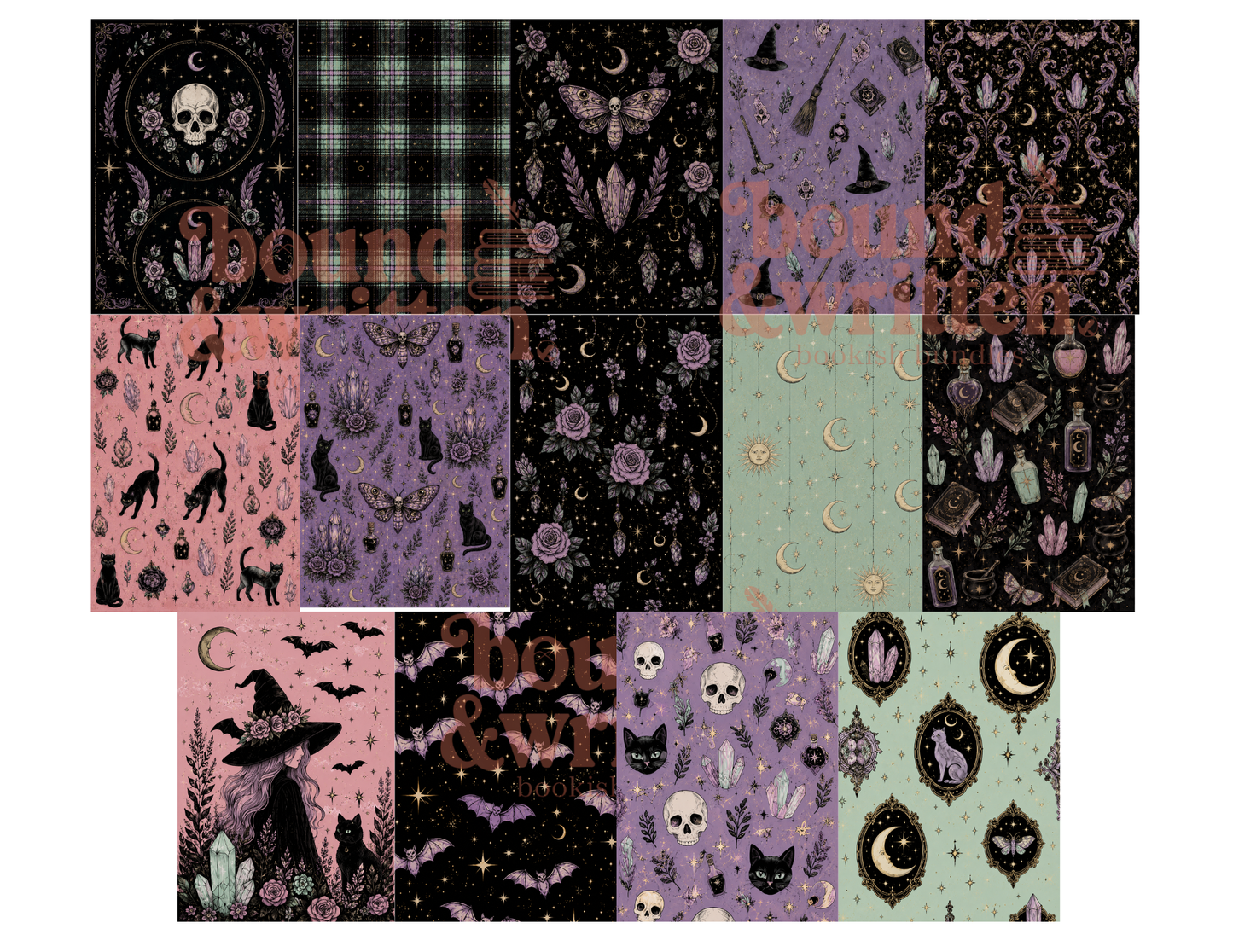 The Witch's Garden Themed Paper Pack