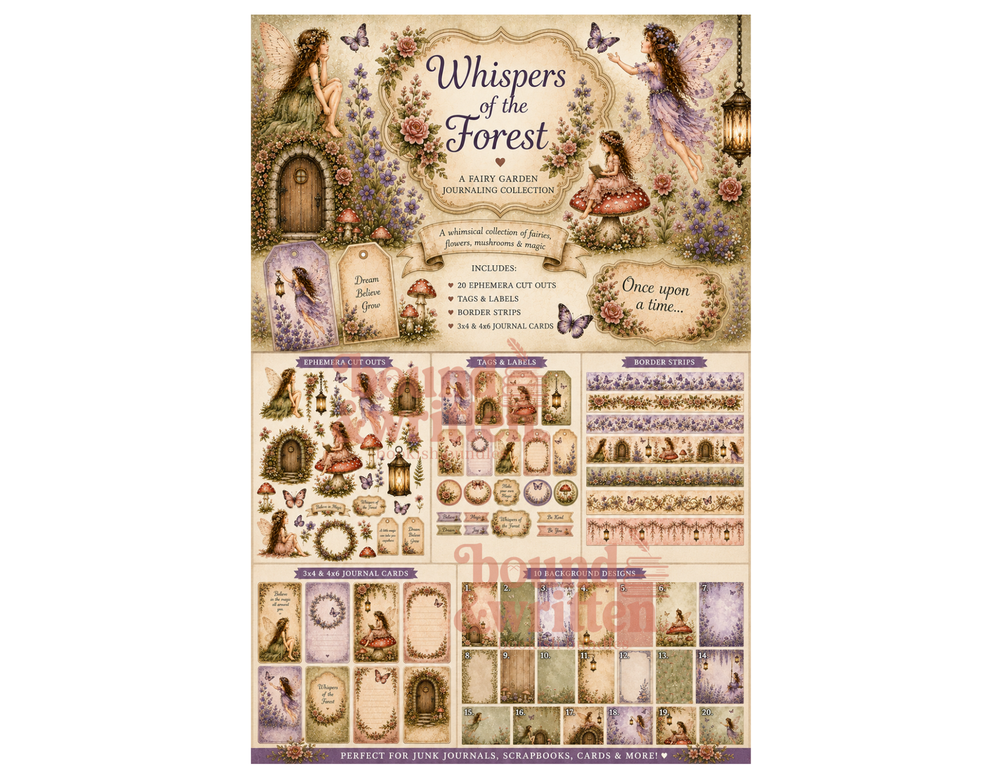 Fairies Themed Paper Collection