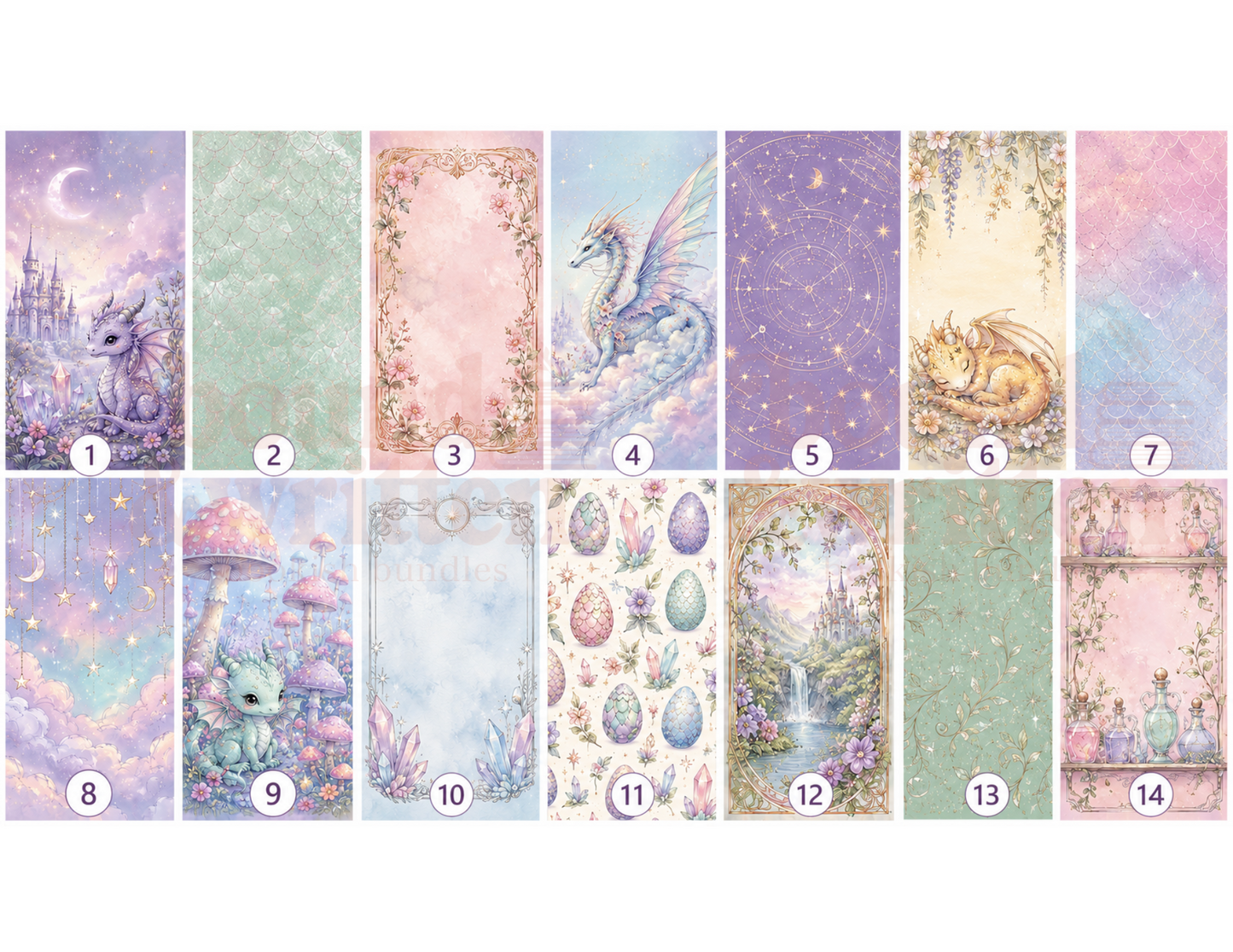 Whispers and Wings Themed Paper Pack