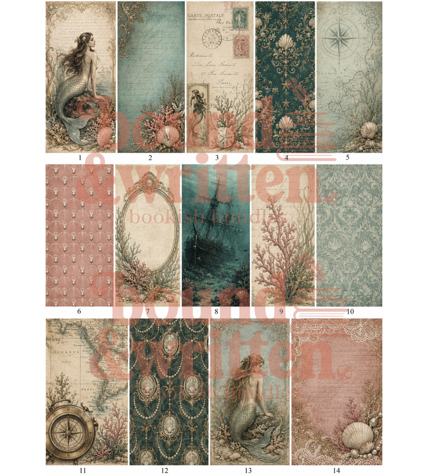 Secrets of the Sea Themed Paper Pack