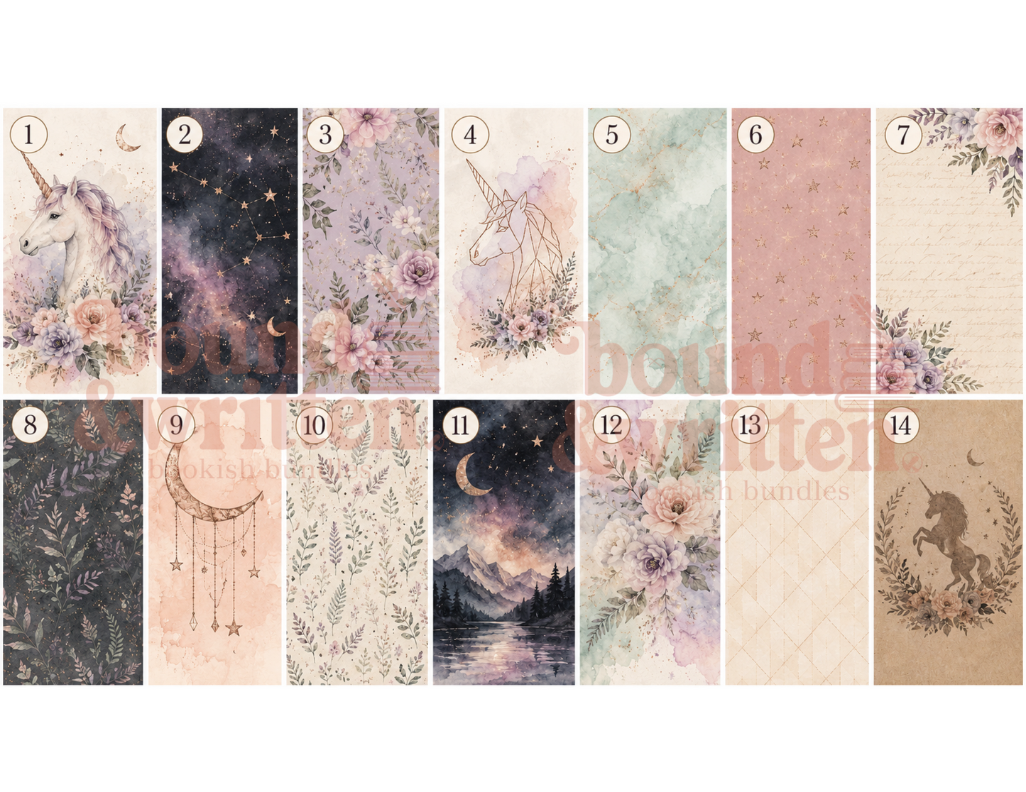 Magical Unicorn Themed Paper Pack