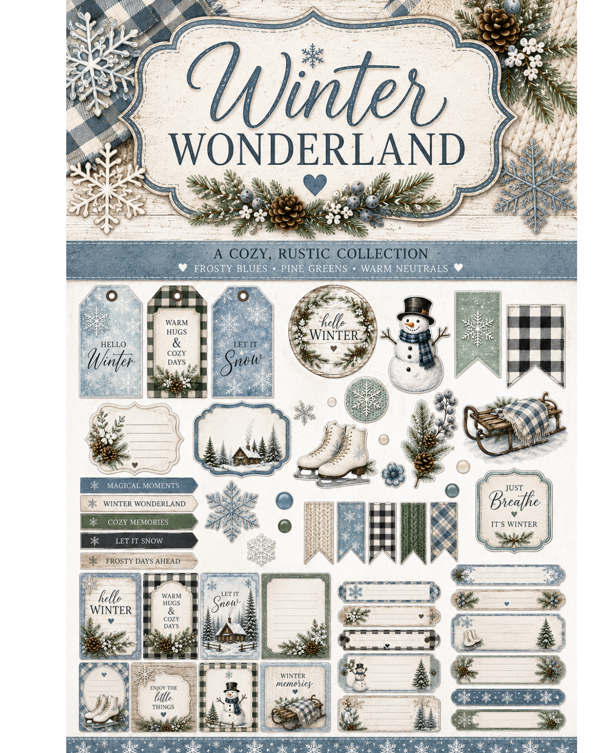 4 Seasons Themed Paper Collection