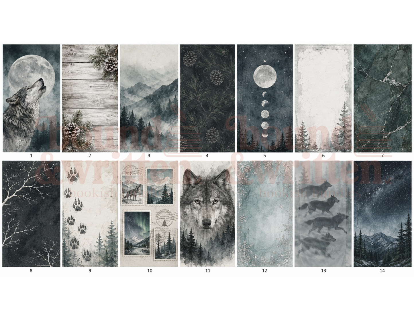 Shadows of the Forest Themed Paper Pack