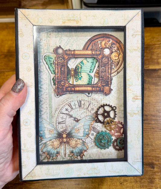 Steampunk Handmade Folio Album
