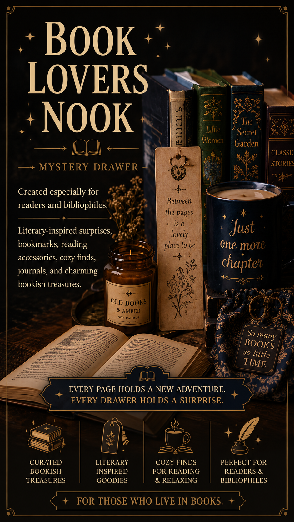Collected Curiosities Mystery Drawers