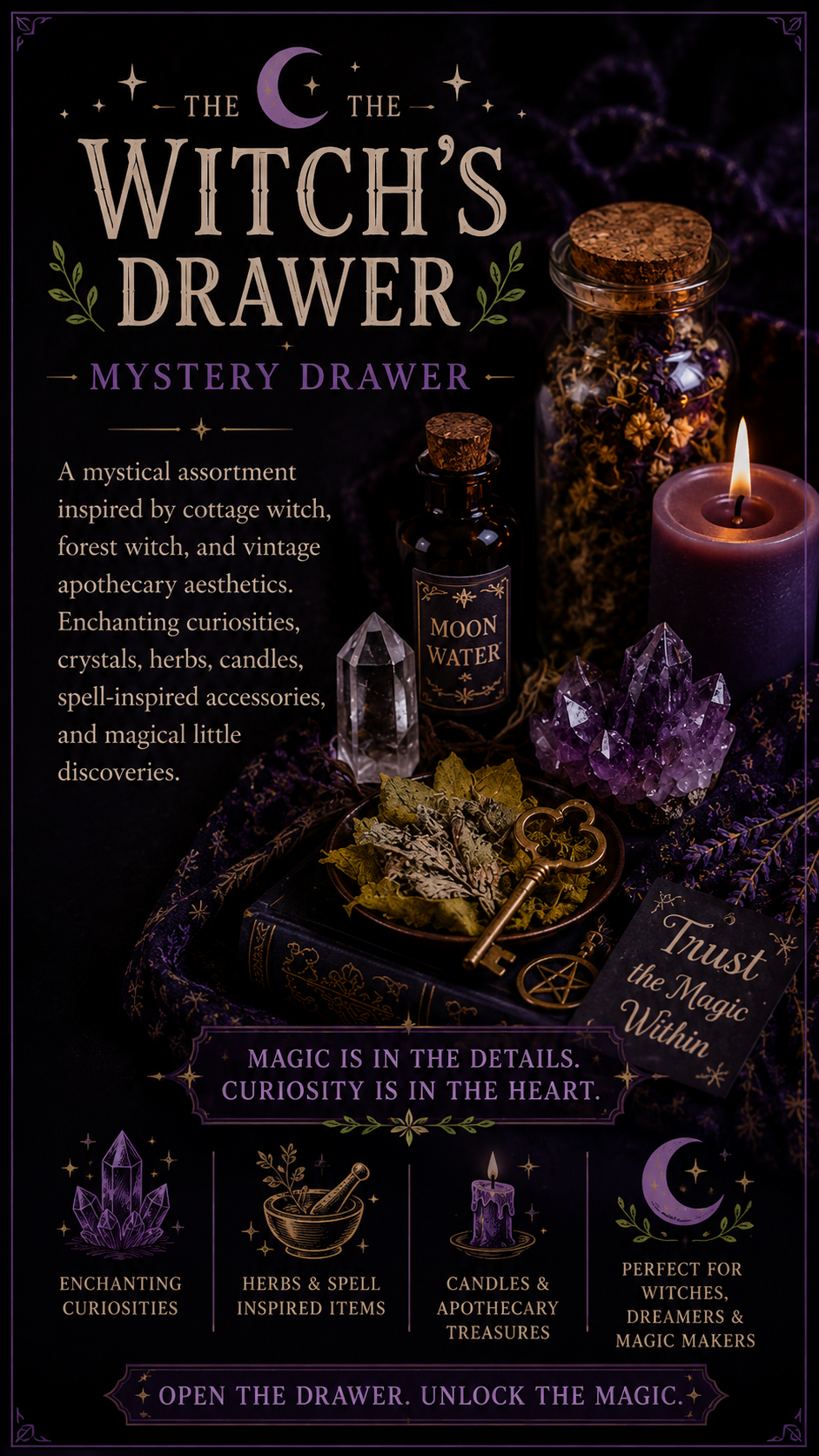 Collected Curiosities Mystery Drawers