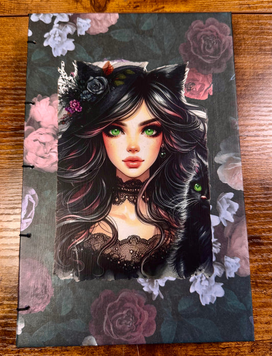 Handmade A5 Journal - Witchy