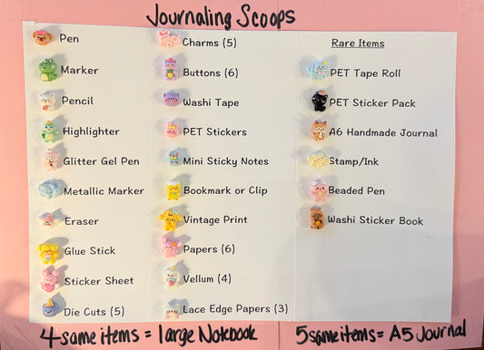 Journaling Lucky Scoops