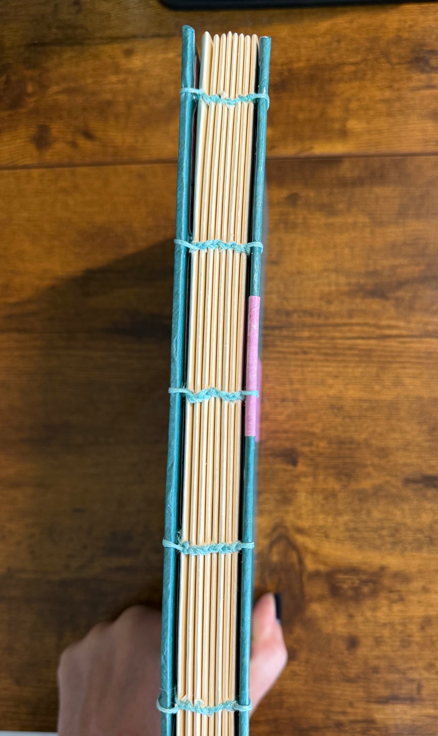 Handmade A5 Journal - Blue Floral