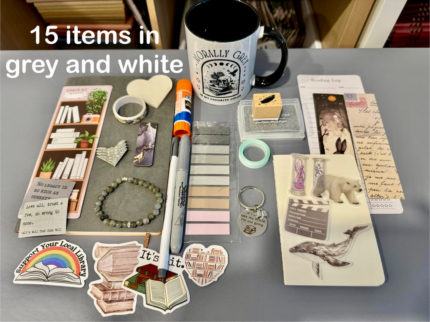 Bookish Mystery Bundle 15 items