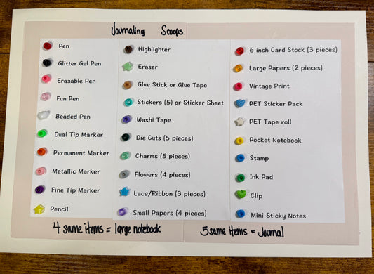 Journaling Lucky Scoops