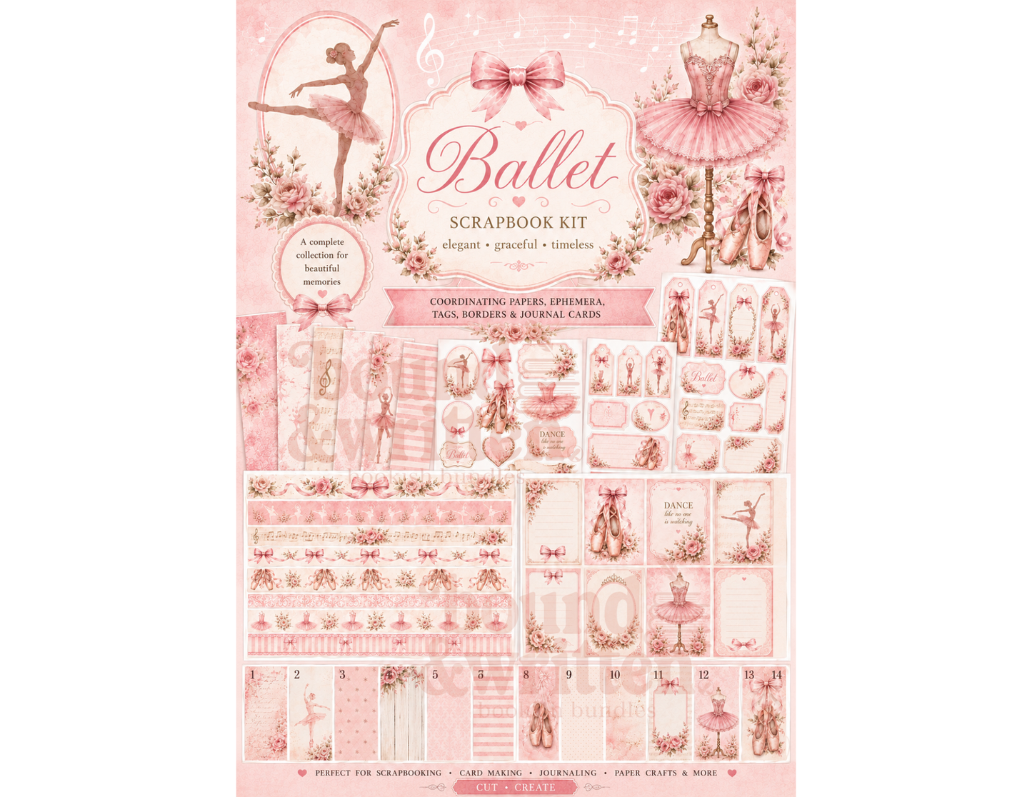 Ballet Themed Paper Pack
