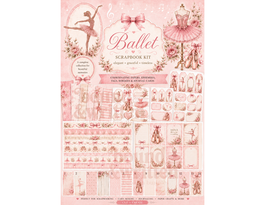 Ballet Themed Paper Pack