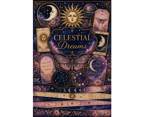 Celestial Dreams Themed Paper Pack