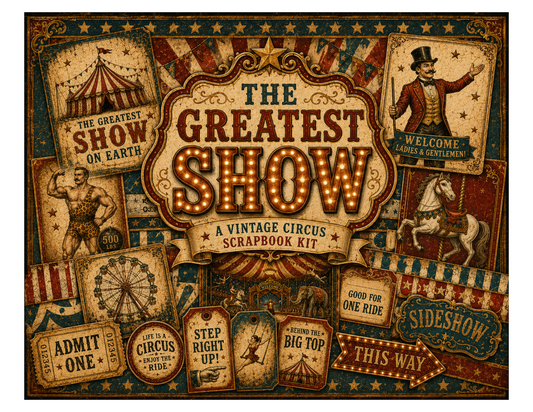 The Greatest Show Themed Paper Pack