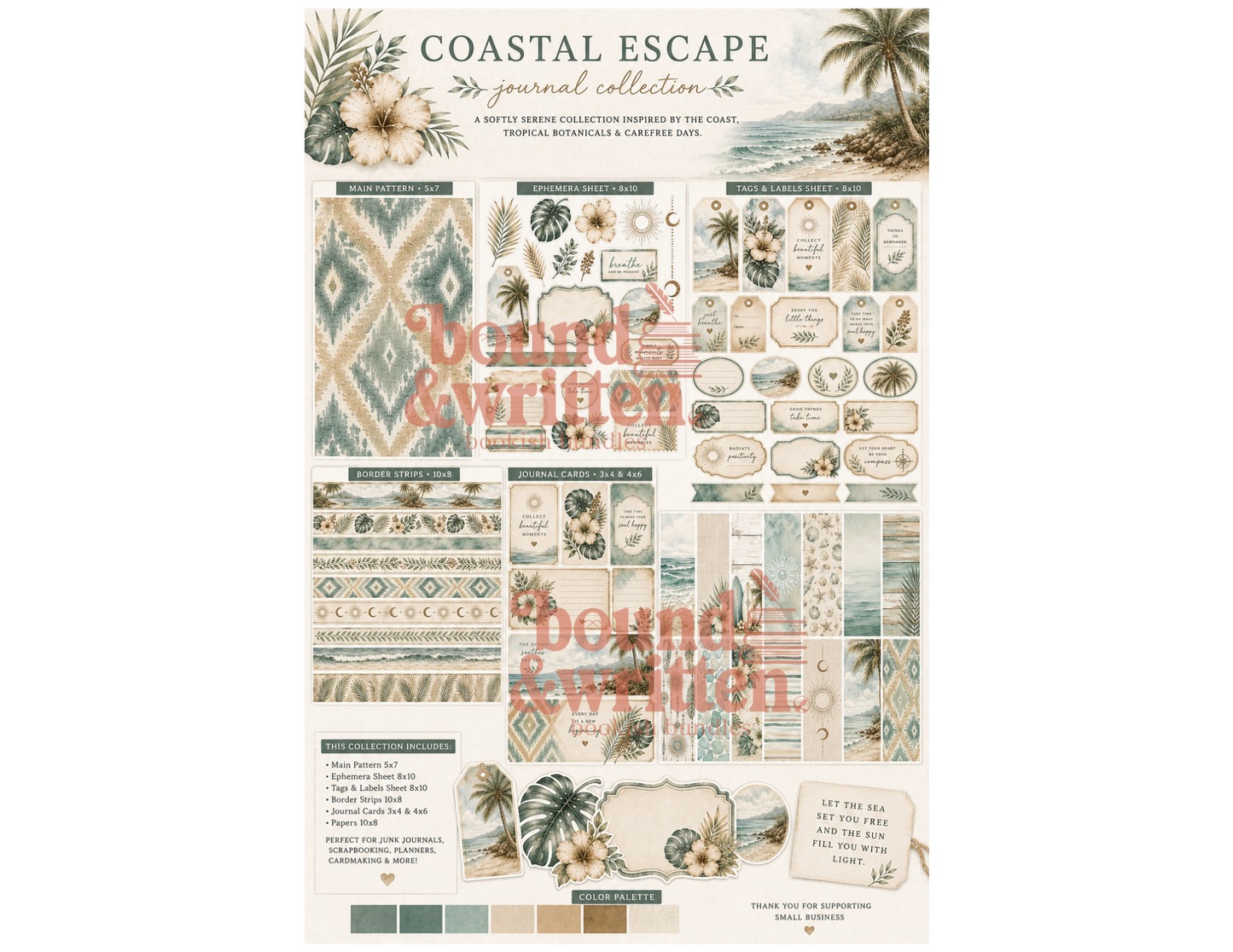 Getaways Themed Paper Collection