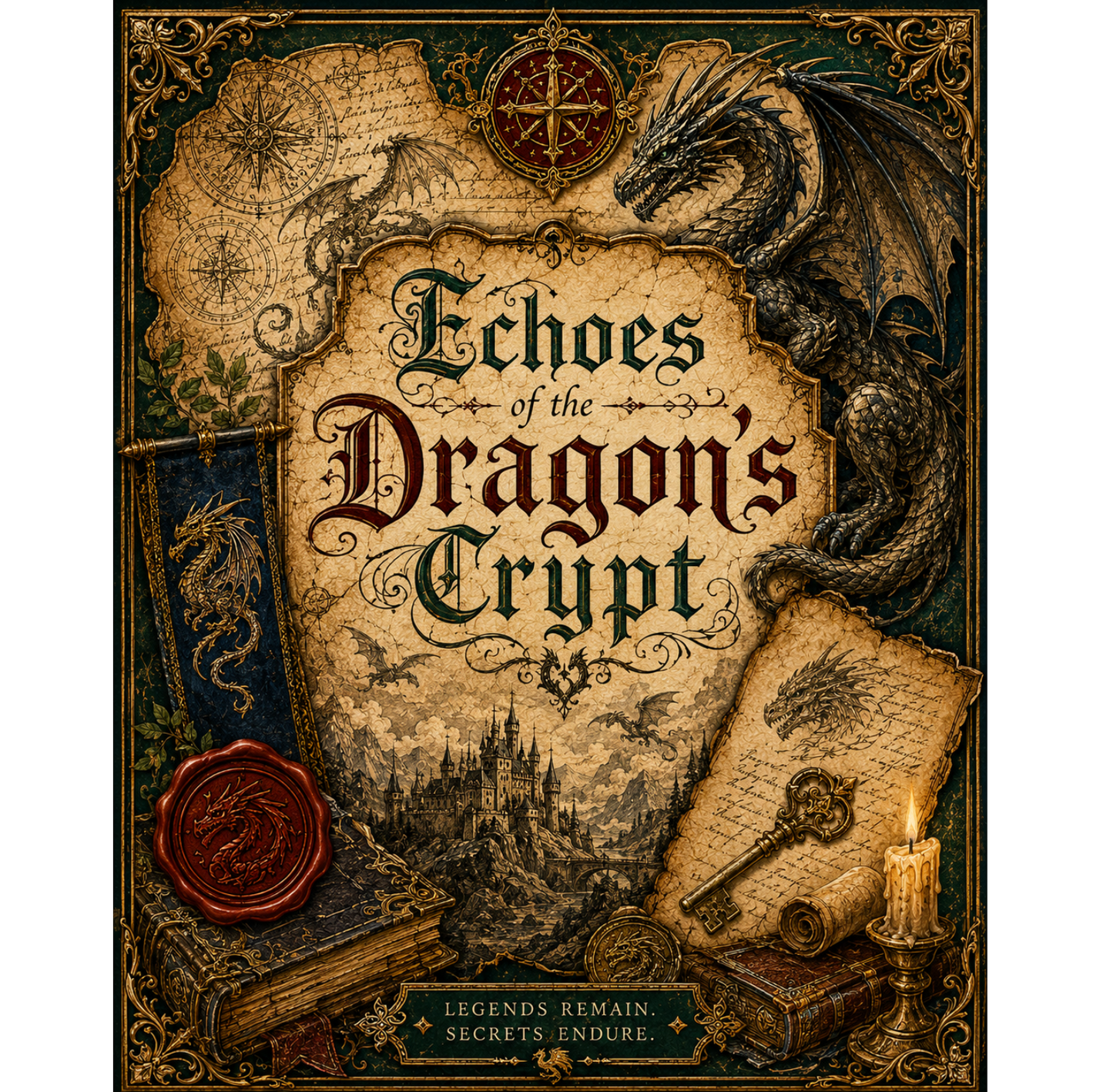 Echoes of the Dragon's Crypt Themed Paper Pack