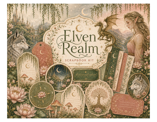 Elven Realm Themed Paper Pack
