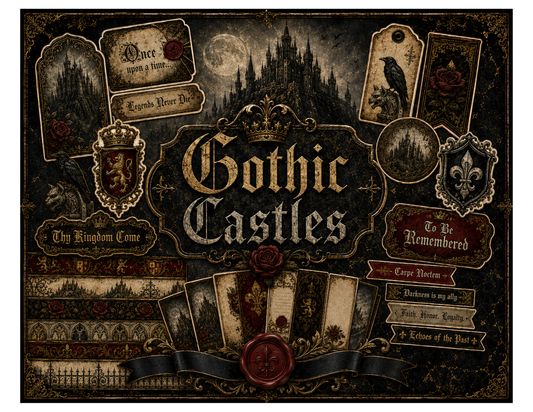 Gothic Castle Themed Paper Pack