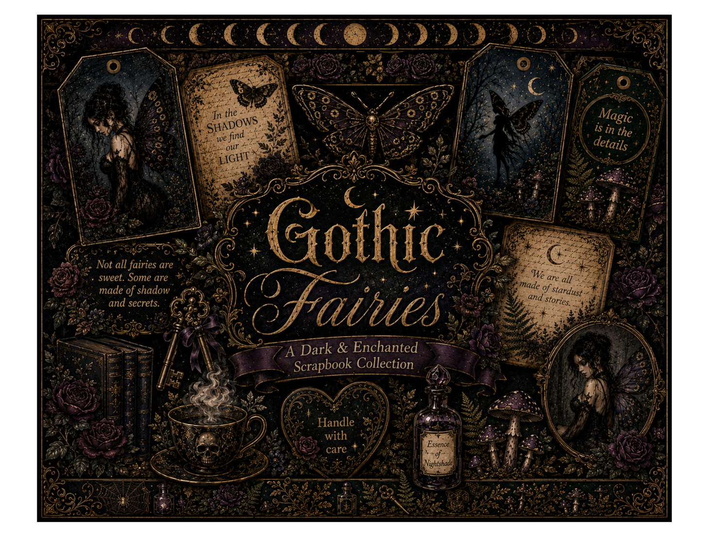 Fairies Themed Paper Collection