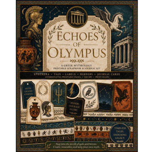 Echoes of Olympus Themed Paper Pack