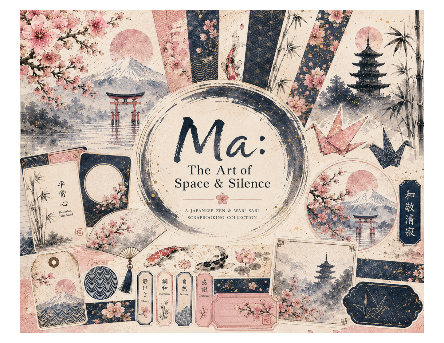 Ma: The Art of Space and Silence Themed Paper Pack