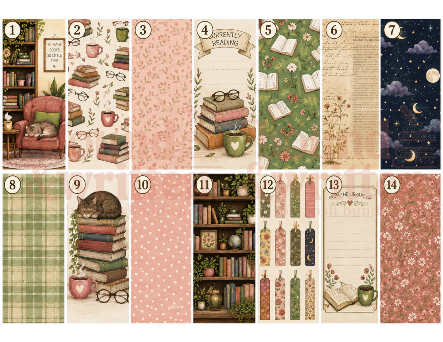 Lost in the Pages Themed Paper Pack
