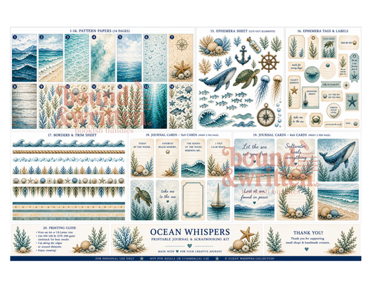 Ocean Whispers Paper Pack