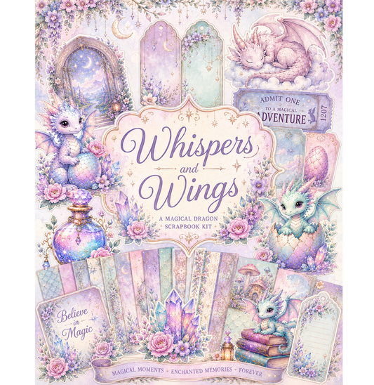 Whispers and Wings Themed Paper Pack