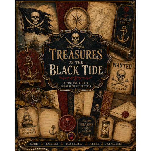 Treasures of the Black Tide Themed Paper Pack