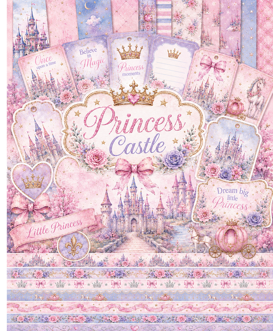 Princess Castle Themed Paper Pack