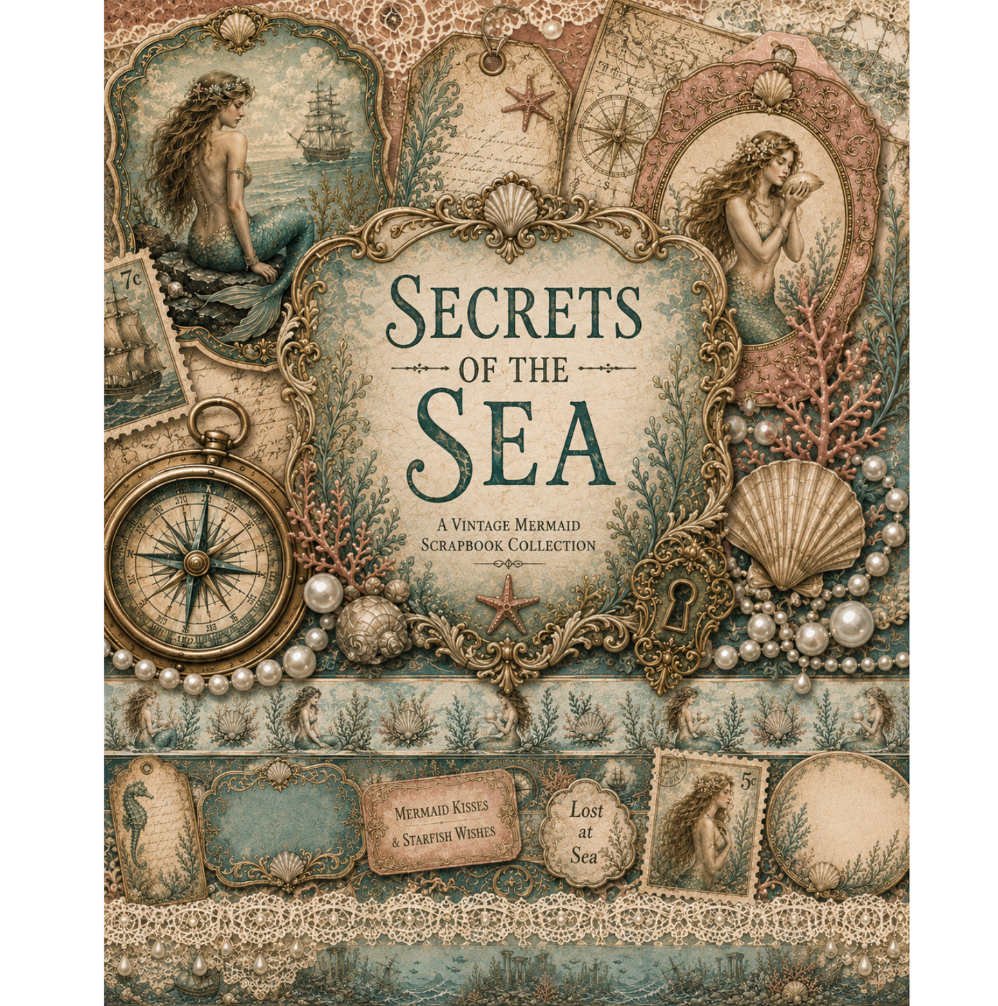 Secrets of the Sea Themed Paper Pack