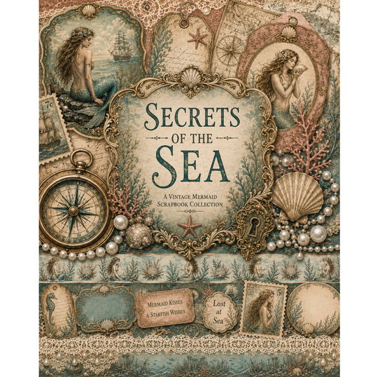 Secrets of the Sea Themed Paper Pack
