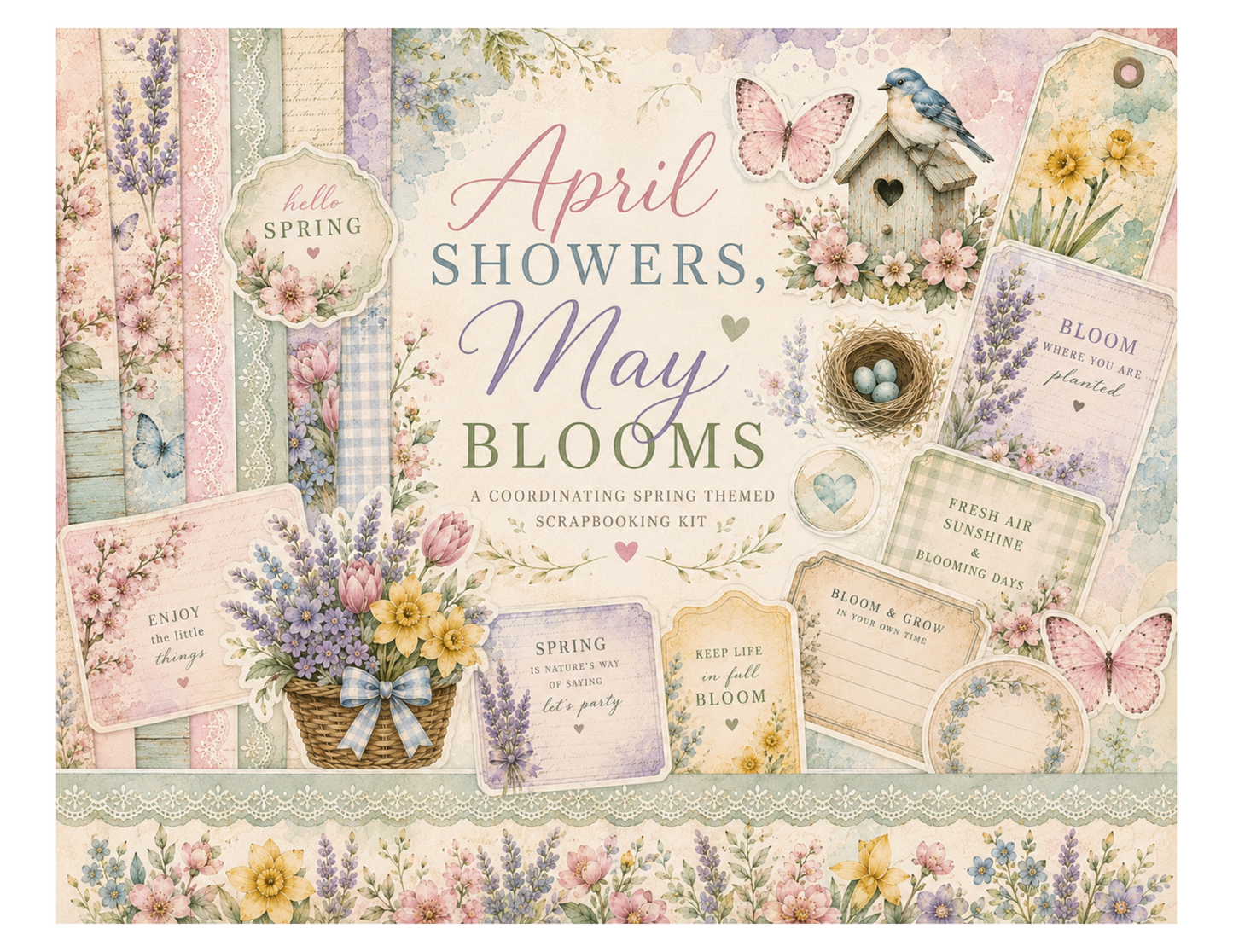 4 Seasons Themed Paper Collection