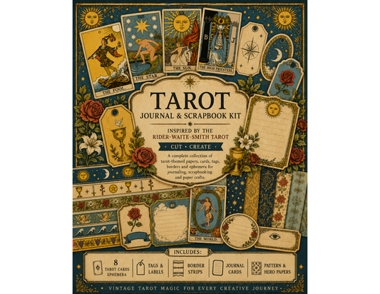 Tarot Themed Paper Pack