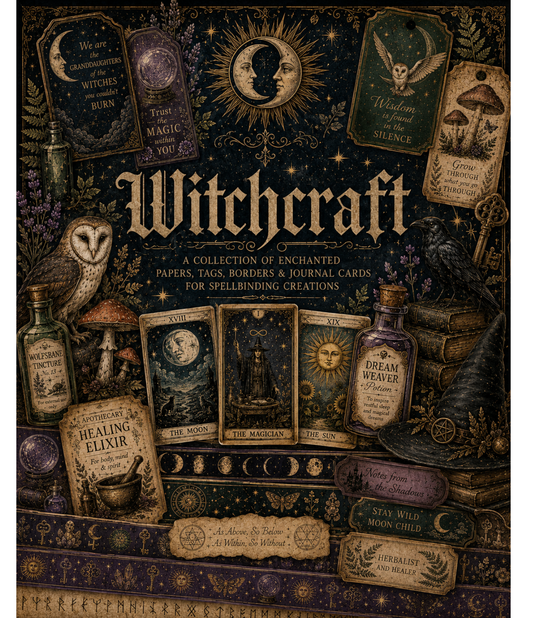 Witchcraft Themed Paper Pack